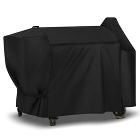 SunPatio Pit Boss Austin XL cover on grill protects from sun and rain