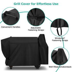 SunPatio proper fit helps protect Pit Boss grills from the elements