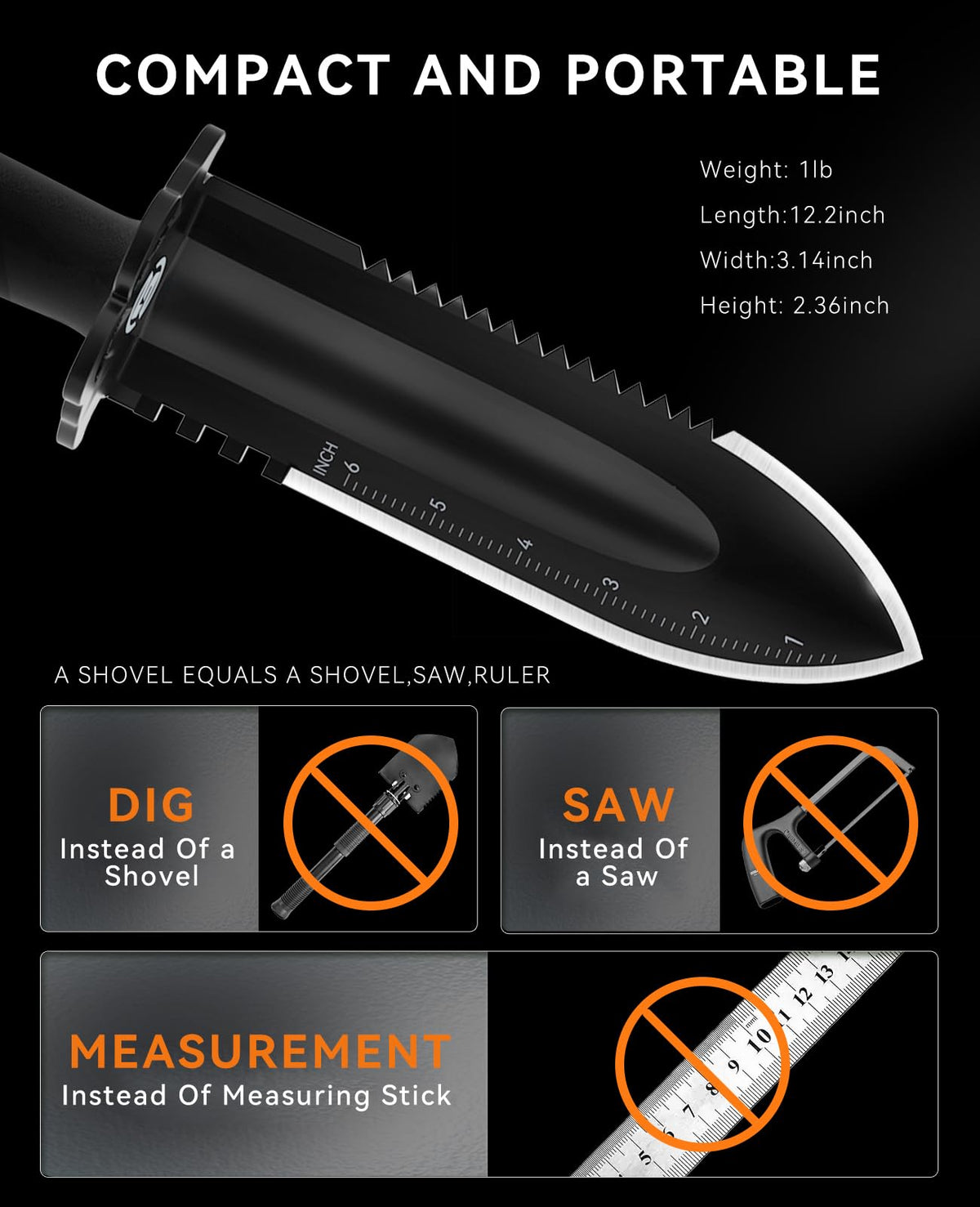 SUNPOW heavy-duty manganese steel blade delivers reliable field performance