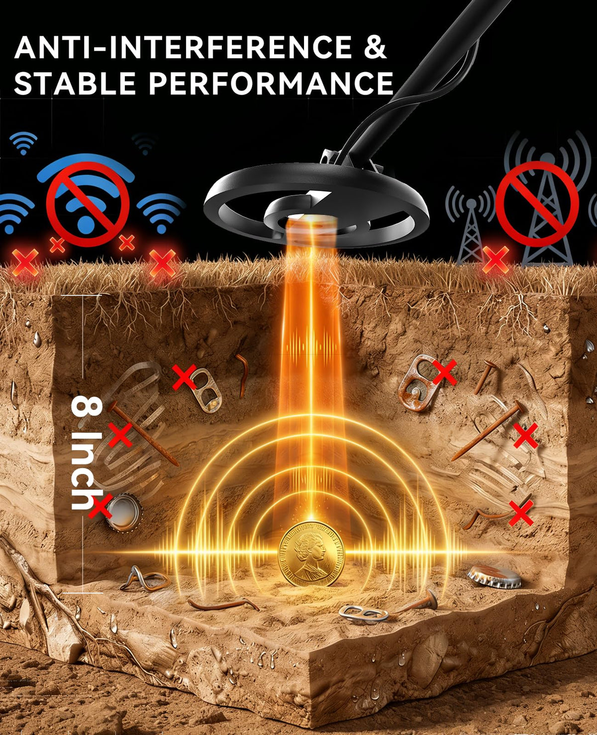SUNPOW MD13 family-friendly detector for shared adventures