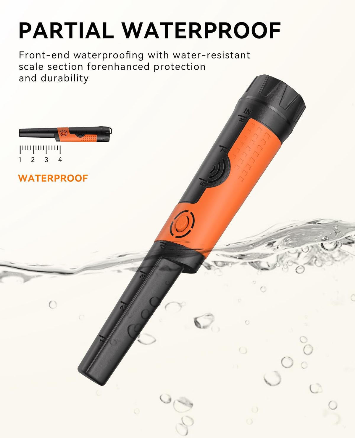 SUNPOW OTMD12 compact design fits easily in a pocket.