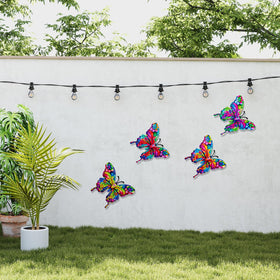 SUNREEK balcony butterfly decoration adds color to outdoor living.