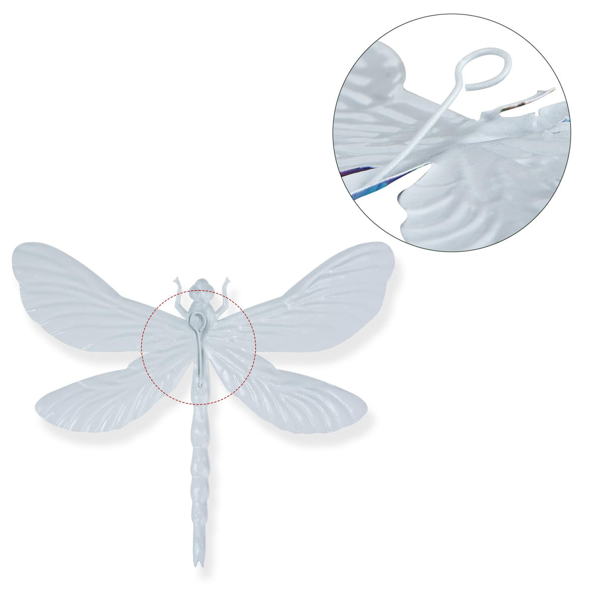 SUNREEK dragonfly art makes a thoughtful garden gift for nature lovers.