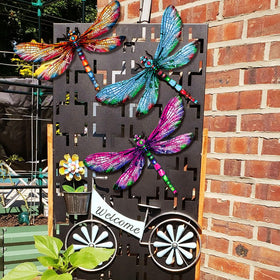 SUNREEK garden fence decor, weatherproof finish resists fading to keep color.