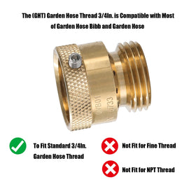 SUNROAD durable brass construction highlights long-lasting performance
