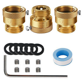 SUNROAD brass vacuum breaker assembly for garden hoses