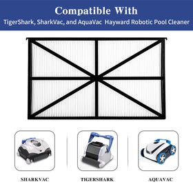 SUNRRA pleated filter panel close-up traps fine particles for cleaner water.