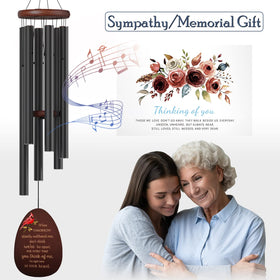 Suntimber outdoor wind chimes create peaceful ambience in a patio or yard