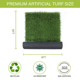 SunTurf pee pad cut-to-size demonstrates customizable potty space.