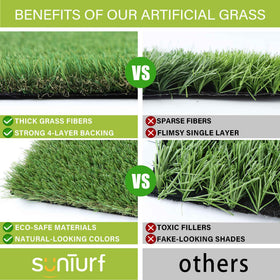 SunTurf weatherproof-texture shows durable surface for various climates.
