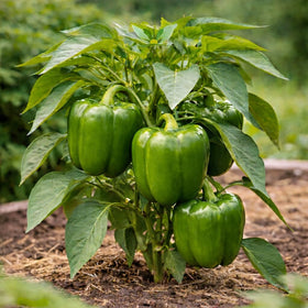 Sunutri Seeds harvest-ready peppers ready to pick and enjoy