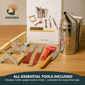 SunVara hive tools included for precise, safe hive maintenance.