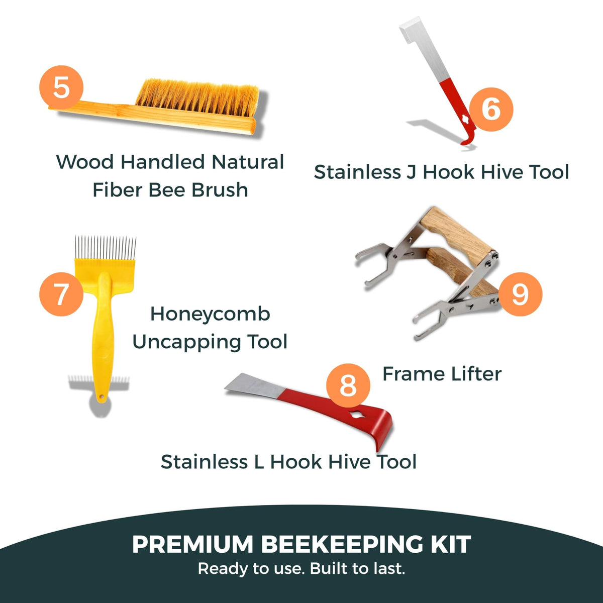 SunVara live bees in the starter kit to start your hive journey.