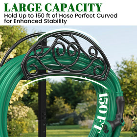 Sunvigor four-spike base anchors securely in soil.