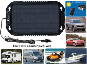 Sunway Solar cigarette lighter adapter enables quick portable charging.