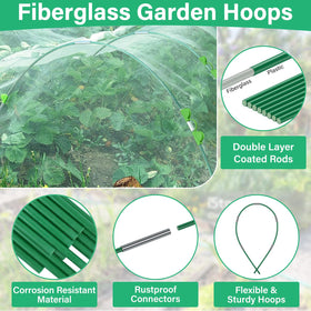 Sunwinx ultra fine mesh 0.03 inch blocks tiny pests while allowing airflow.