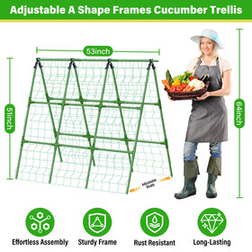 Sunwinx adjustable A-frame connector for custom trellis width.