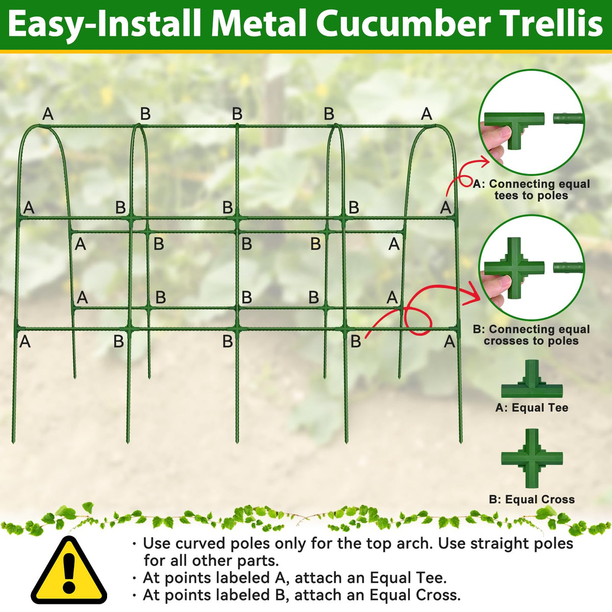 Sunwinx dual-sided trellis doubles growing capacity for dense plant rows.