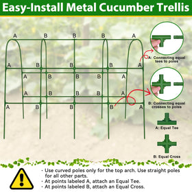 Sunwinx dual-sided trellis doubles growing capacity for dense plant rows.