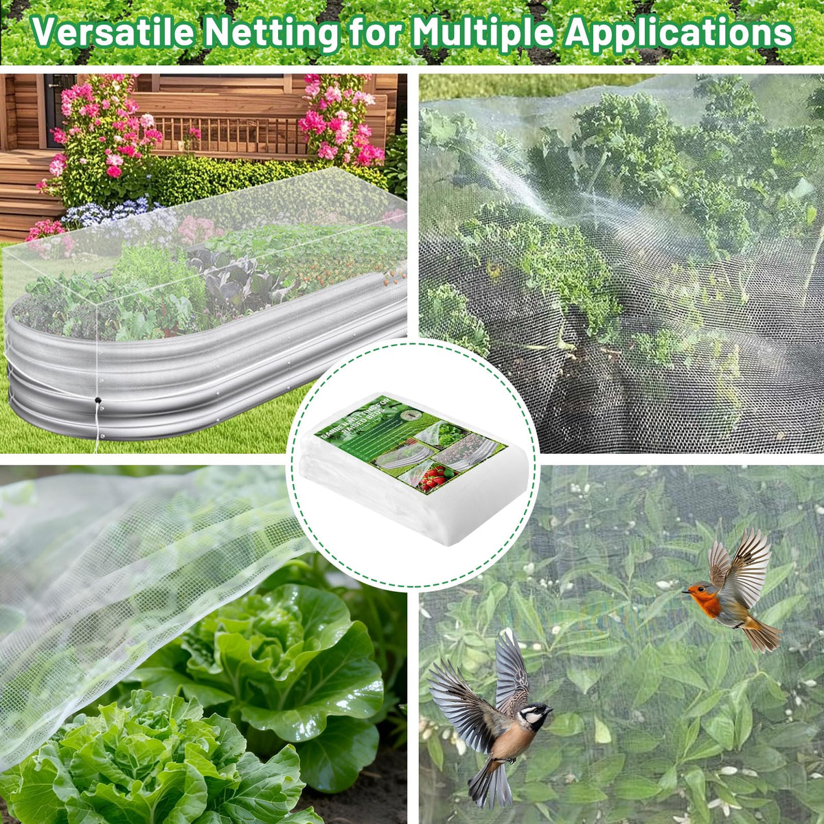 Sunwinx easy-fold storage keeps netting flat and ready for next season.