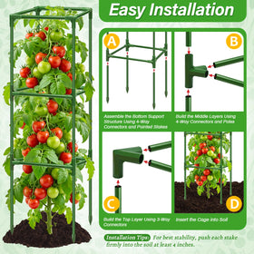 Sunwinx included plant zip ties help secure vines quickly and securely.