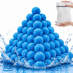 Sunwinx pool filter balls in packaging, ready for eco-friendly upgrade.
