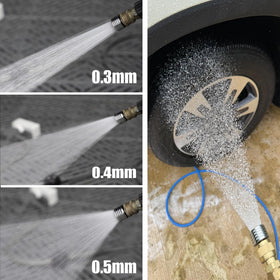 SunyamGo soft wash nozzle 0.5mm hole enables wider spray for large surfaces