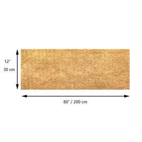 SUNYAY coco liner roll closeup shows natural fibers ideal for pet pads.