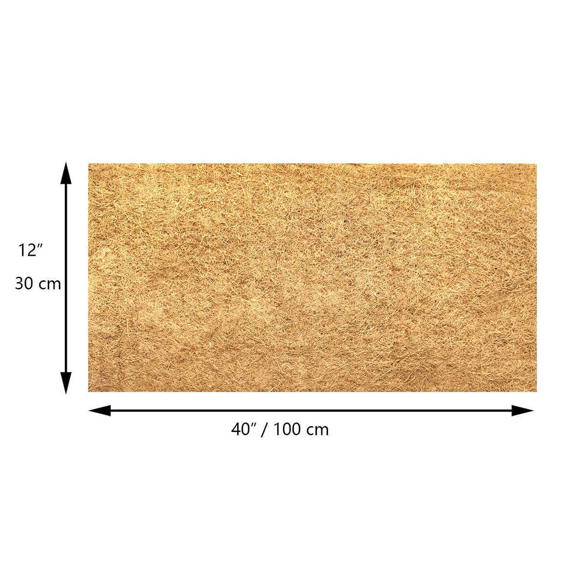 SUNYAY coco liner roll for window box promoting air flow and soil containment