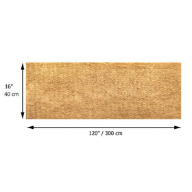 SUNYAY coir liner for planters cut to fit any container.