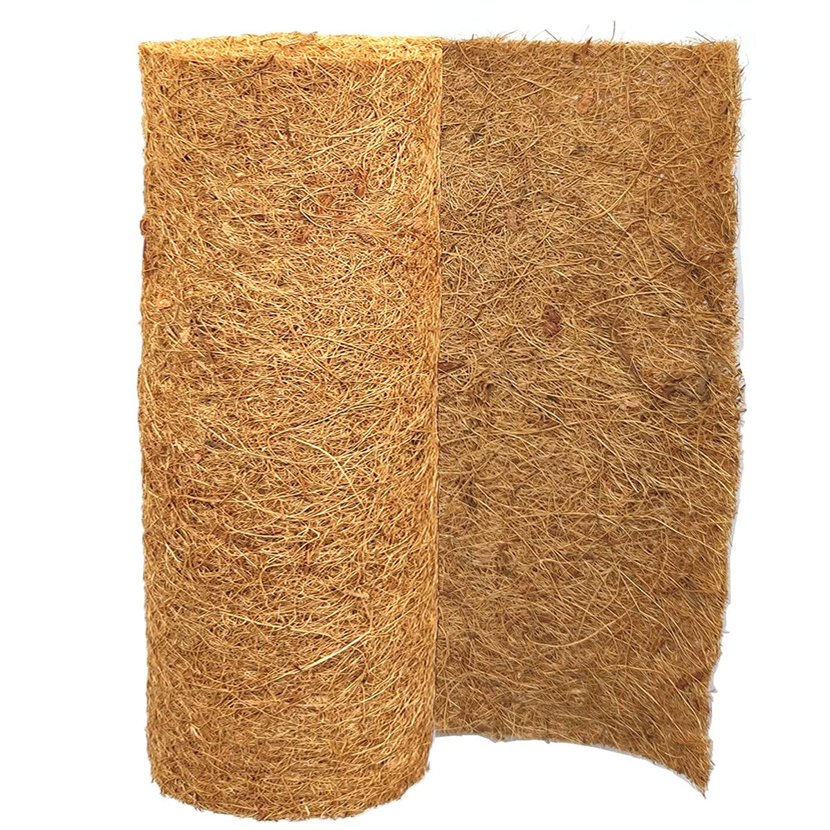 Sunayay coir liner roll displayed in long sheet ideal for planters and gardens