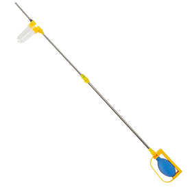SUNYAY diatomaceous earth duster with extendable handle for hard-to-reach spots.