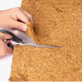 Sunayay planter liner cut-to-fit demonstrates easy customization