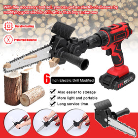 Sunydog drill attachment demonstrating quick modification with your current drill.