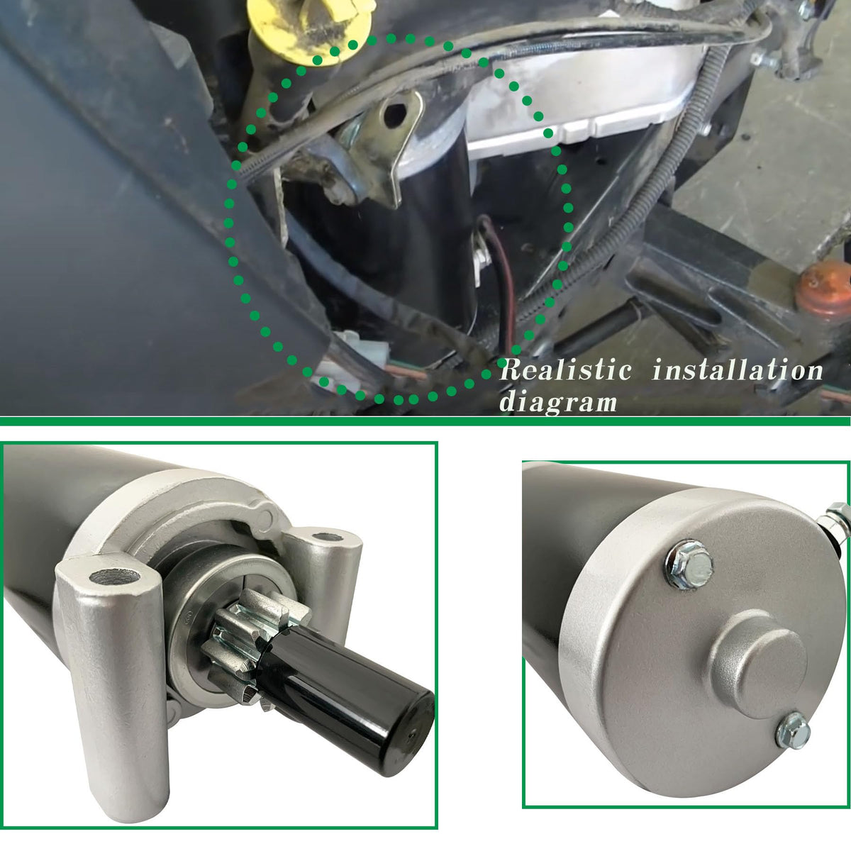 Nine-tooth gear upgrade boosts starting torque and efficiency