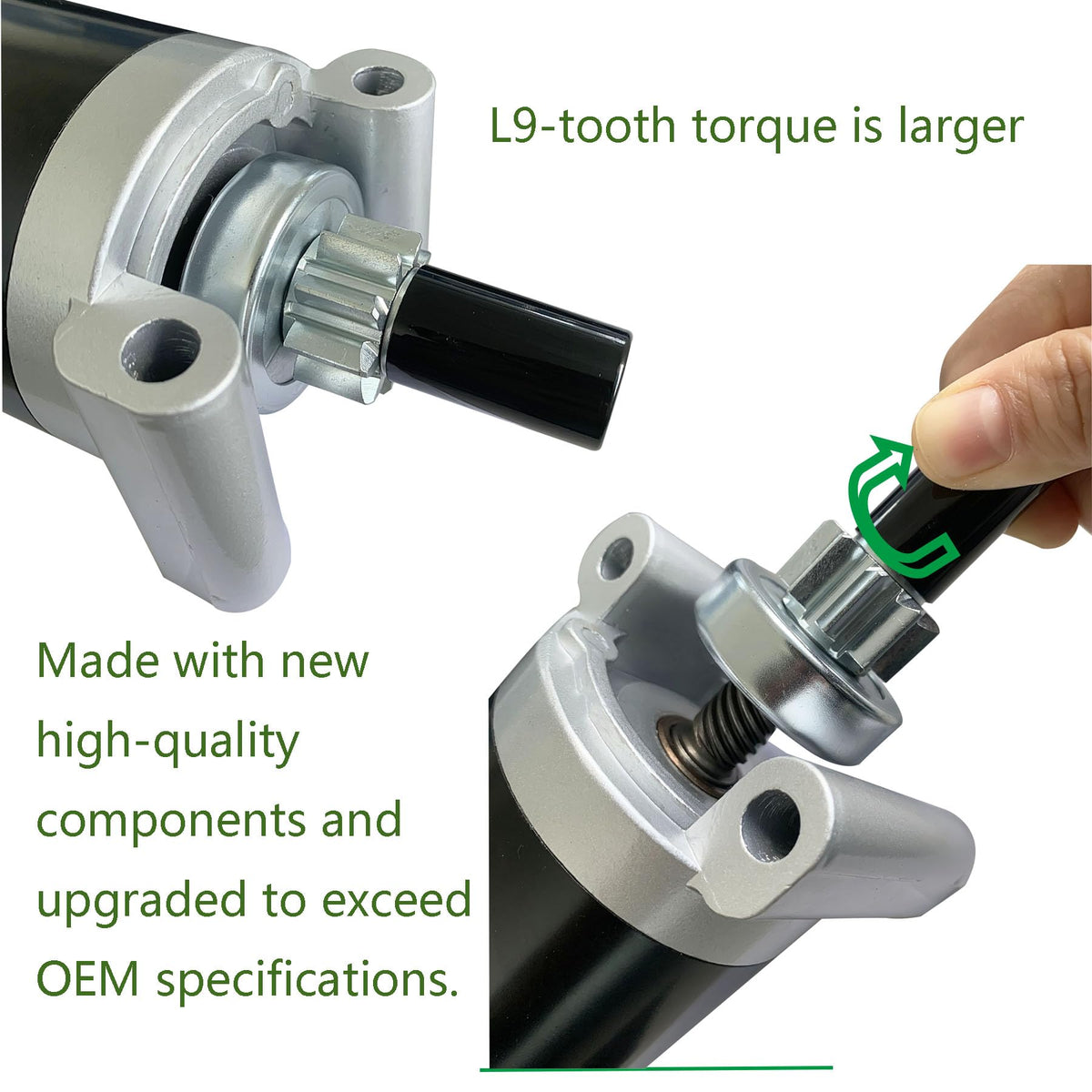 Aluminum bottom resists corrosion for longer service life