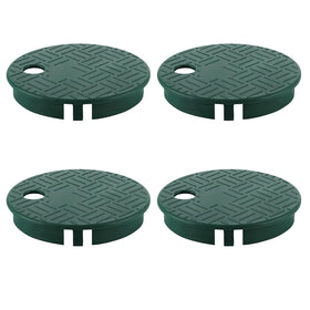 SupaoSPG four-pack valve box covers ready for outdoor installation