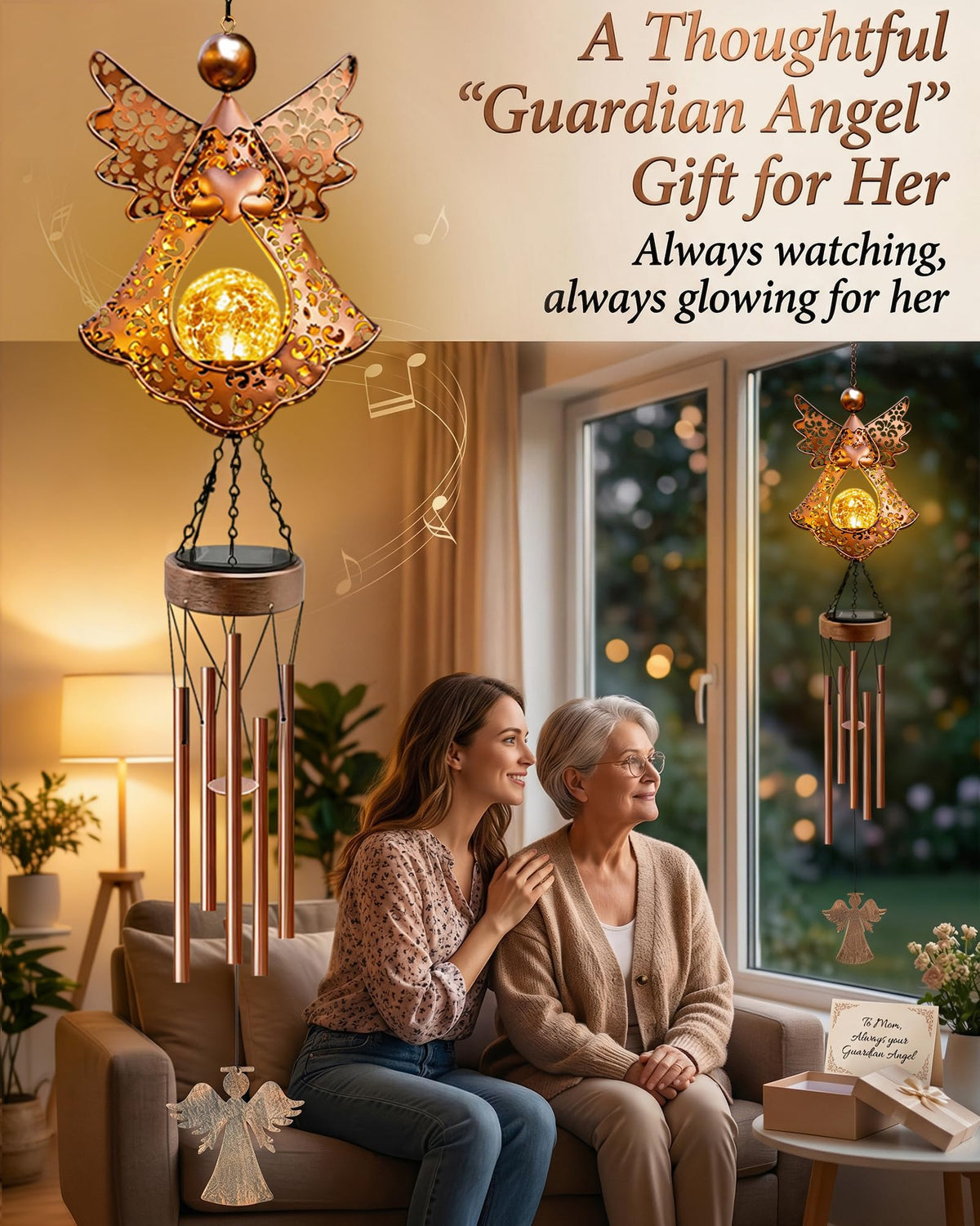Supdeco gift box wind chimes suitable for gifting