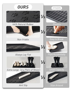 SUPENUIN Paw Pattern entryway mat stylishly complements pet-friendly homes