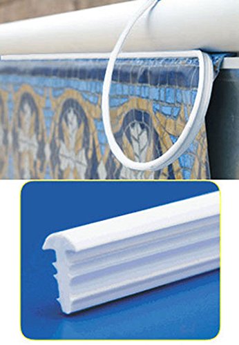 SuperDi plastic 120ft roll liner lock secures beaded liners.