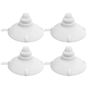 SuperDi pool step suction cup close-up showing 4in diameter for secure ladder use