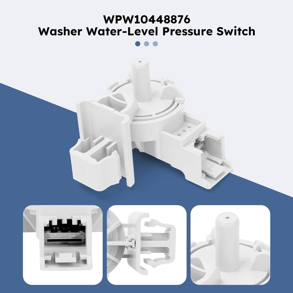 SuperDi WPW10448876 compatibility labels close-up emphasizes wide brand support