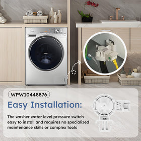 SuperDi WPW10448876 installation image underscores simple DIY setup