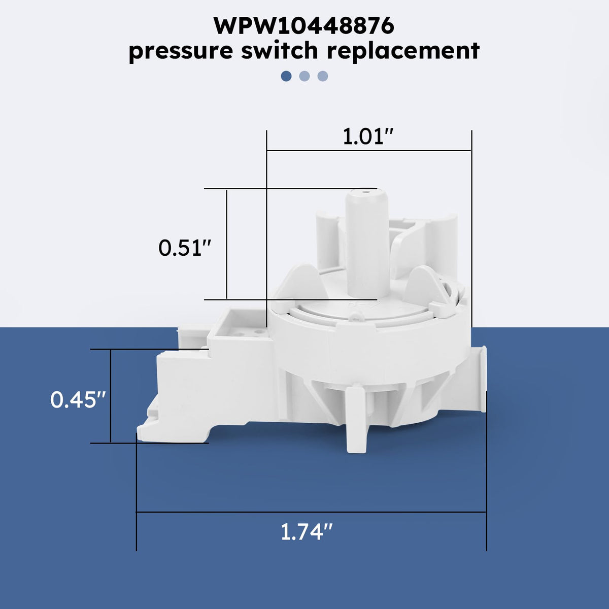 SuperDi WPW10448876 wiring close-up demonstrates easy DIY installation
