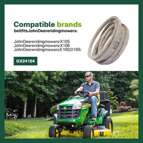 SuperDi X106 belt, helps maintain traction and efficient power delivery.
