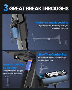 SuperEye Horizon X6 quick setup with included accessories for grab-and-go use
