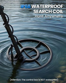 SuperEye Horizon X6 waterproof coil suitable for beach and river hunts