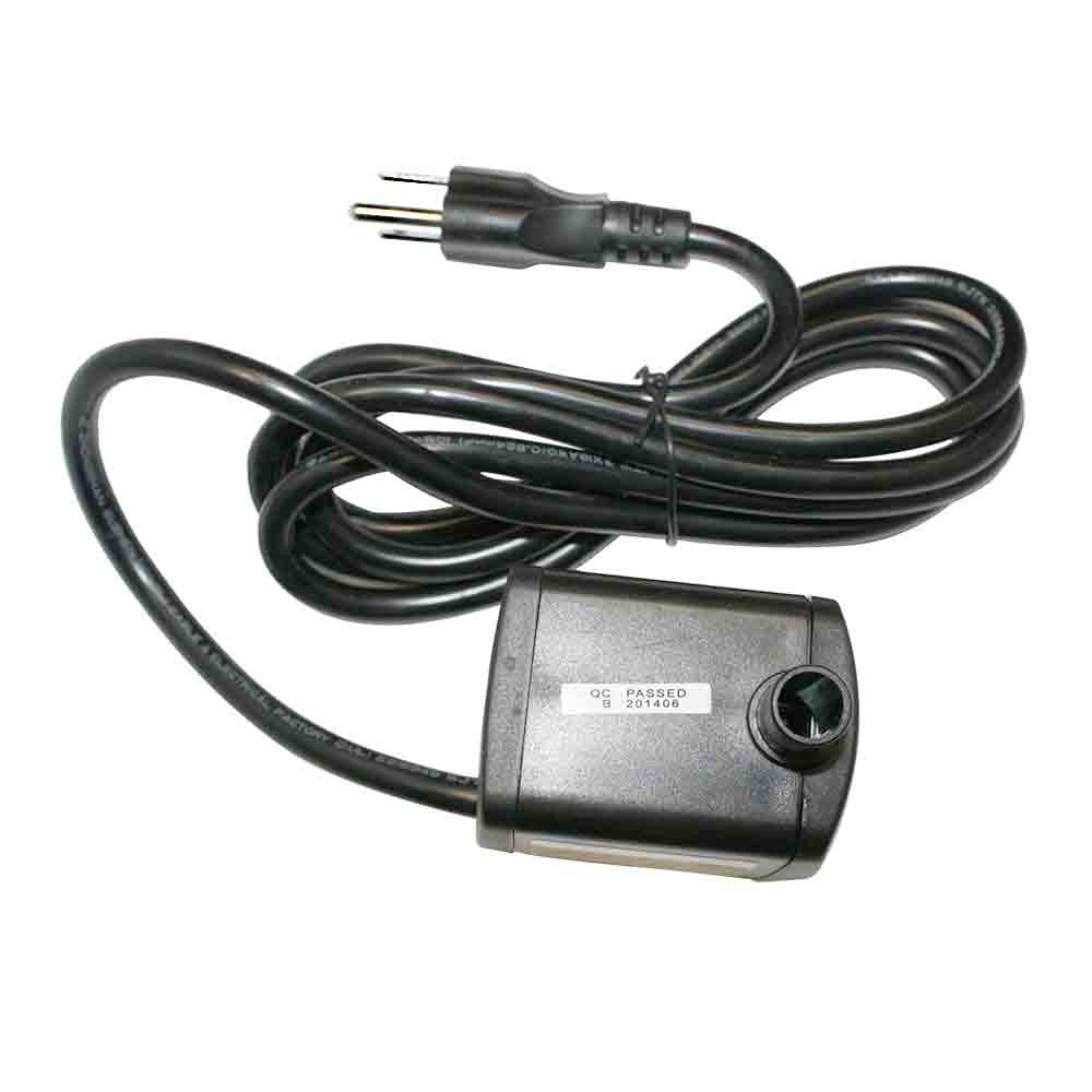 Superior Electric WP700 magnetic-drive close-up highlights durability for pond and tile saw use.