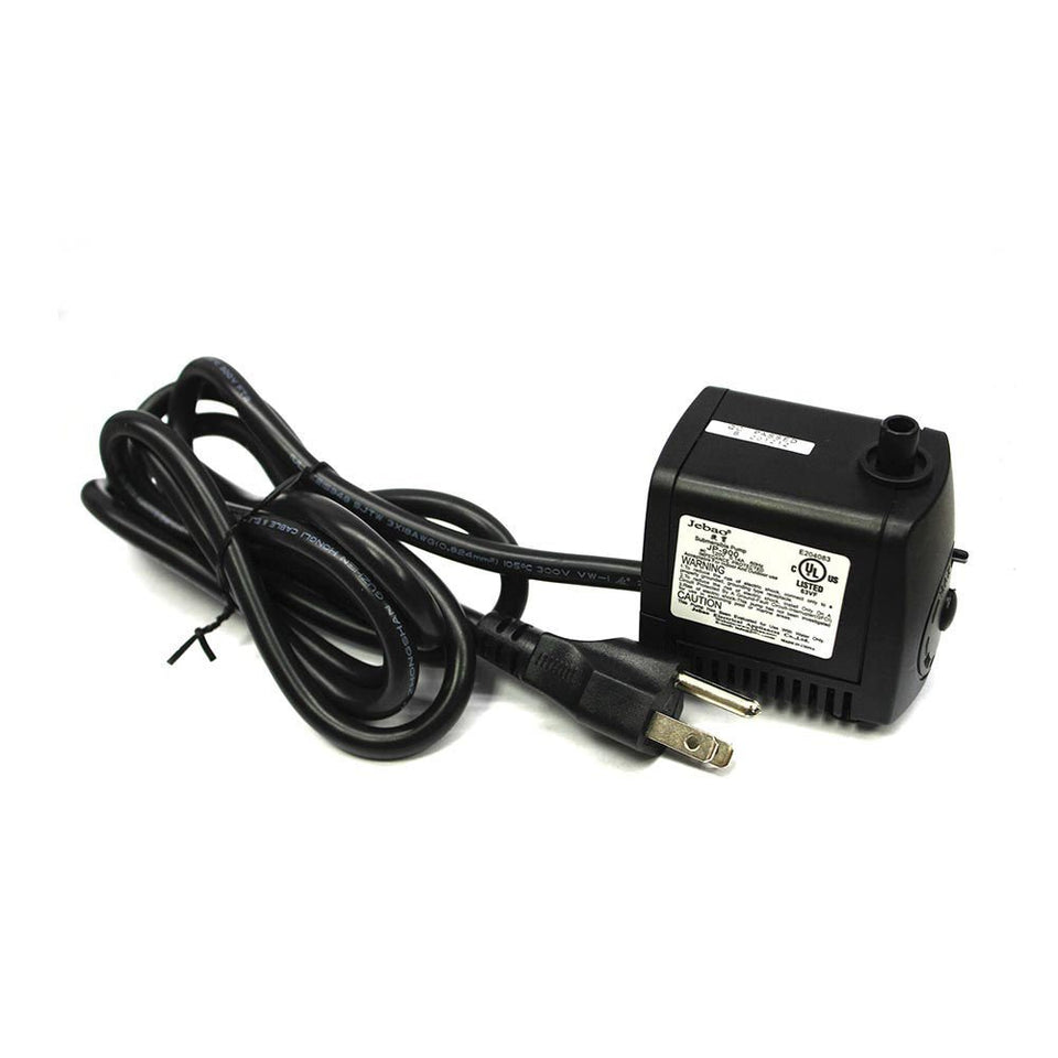 Superior Electric WP700 water pump front view shows compact submersible design.