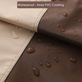 SuperJARE bottom elastic band keeps the cover secure when not in use.